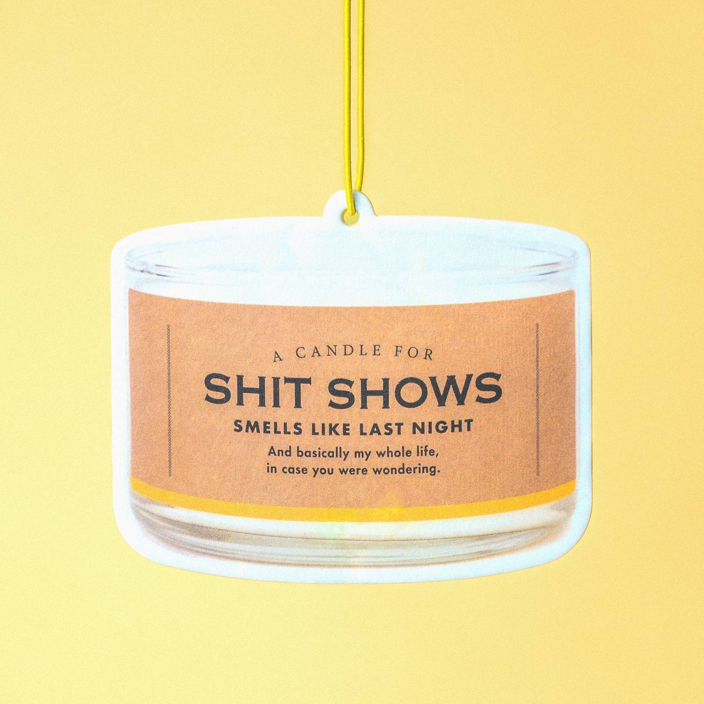 Shit Shows Air Freshener | Funny Car Air Freshener