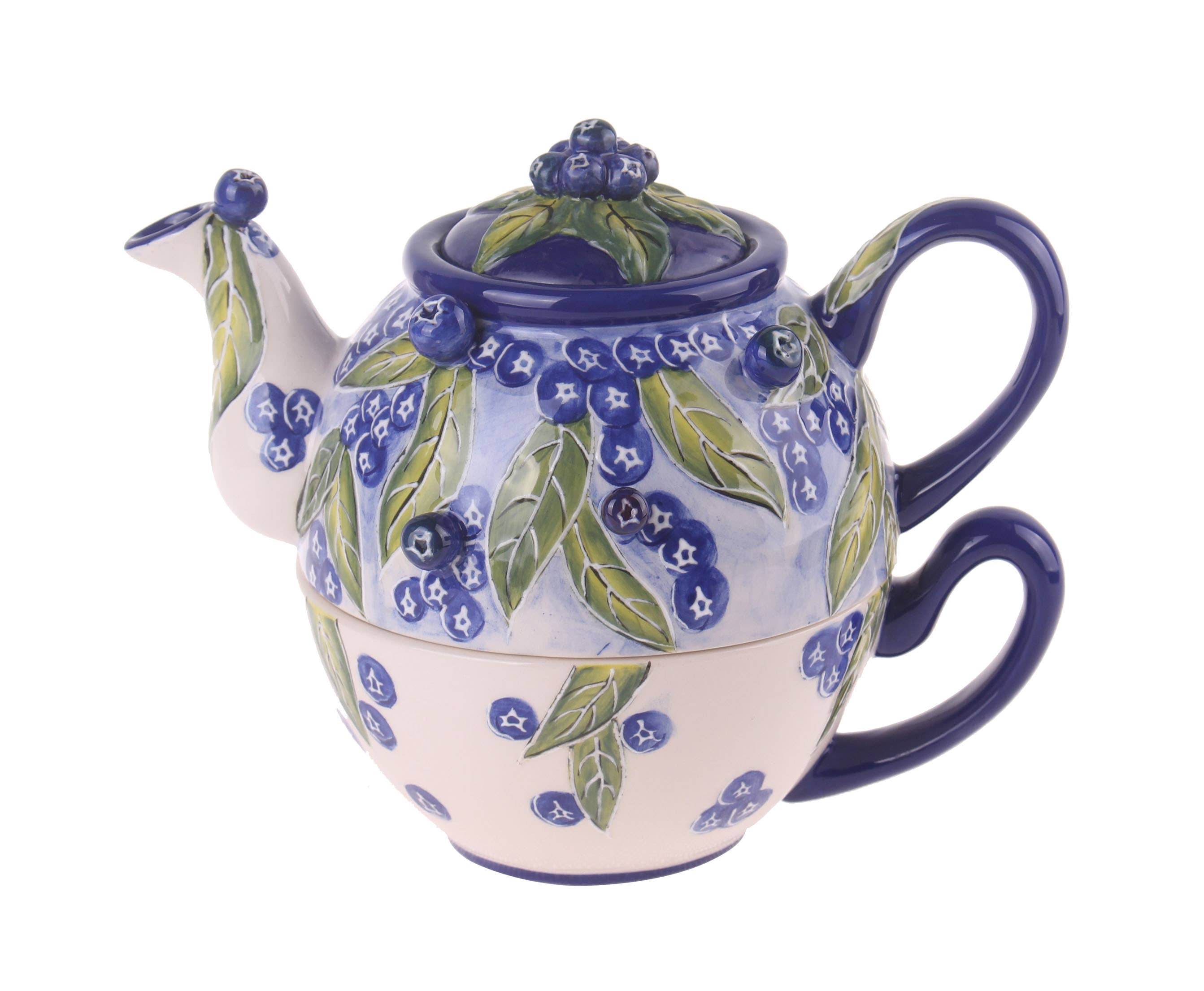 Blueberry Tea for One