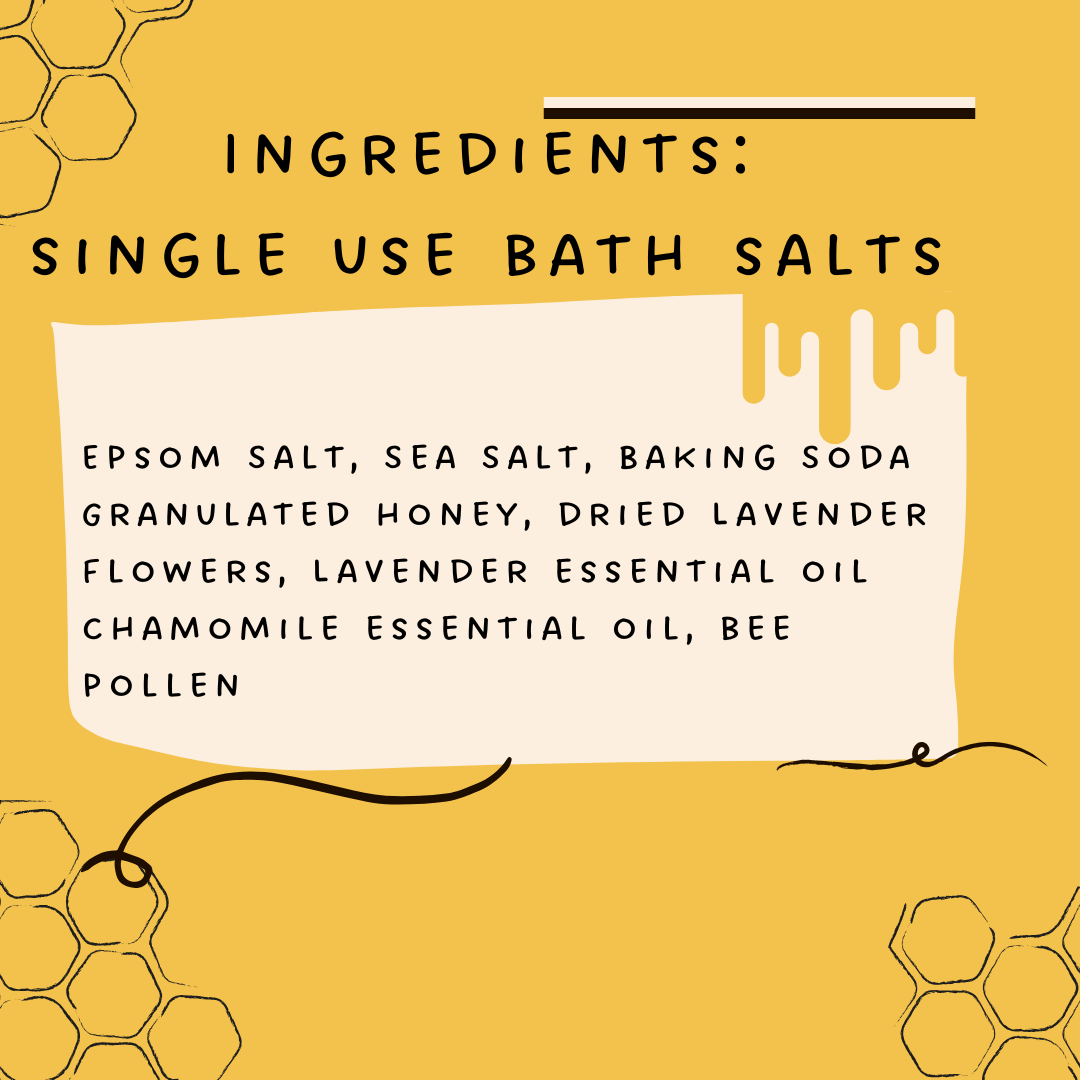 Bee Relaxing Bath Salts 🐝💜