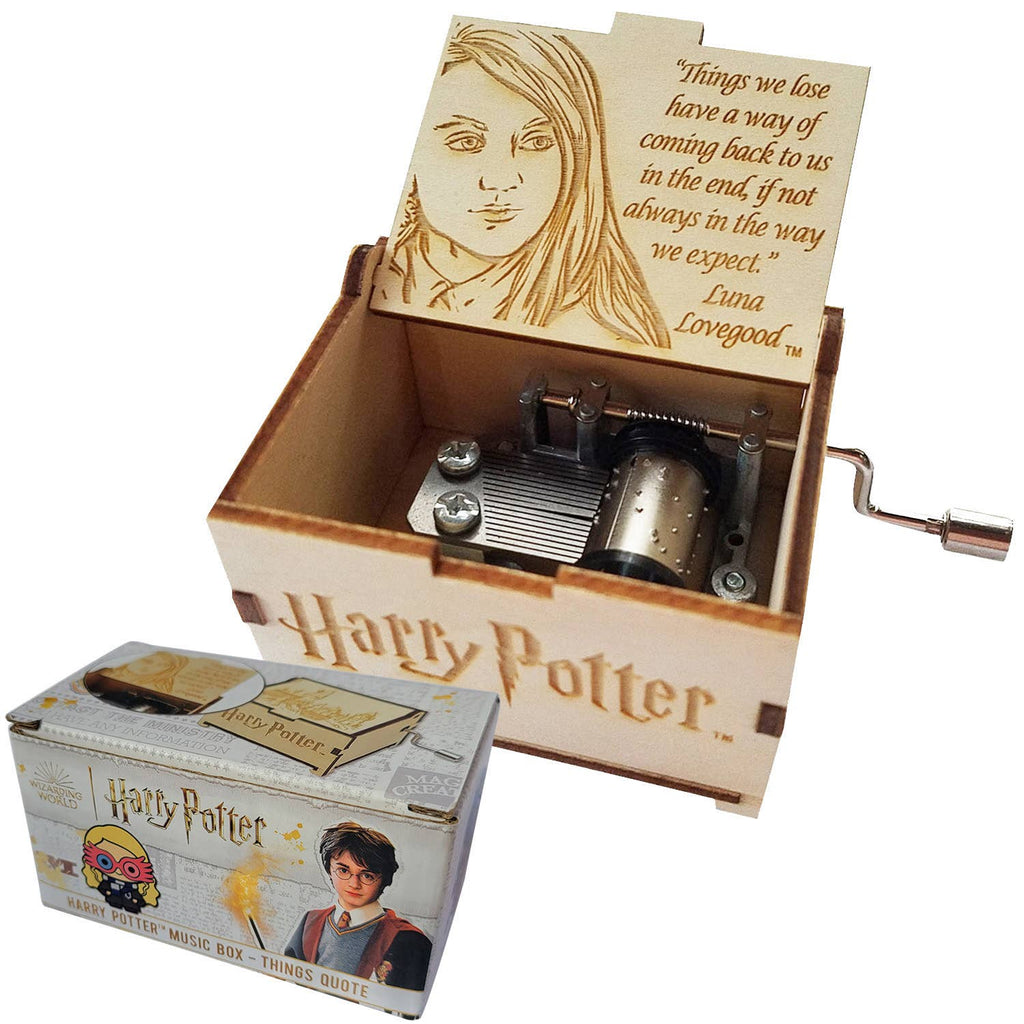 Harry Potter Mini Music Box: Books Quote