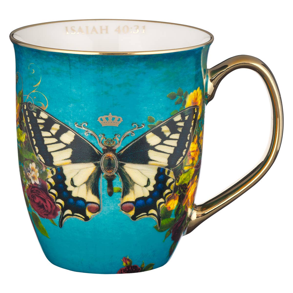 Hope Butterfly Ceramic Coffee Mug