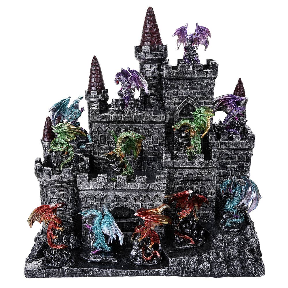 Dragon 12PC Set with Castle