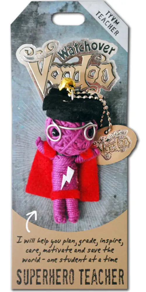 Superhero Teacher Watchover Voodoo