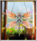 Dragonfly Acrylic Suncatcher