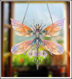 Dragonfly Acrylic Suncatcher