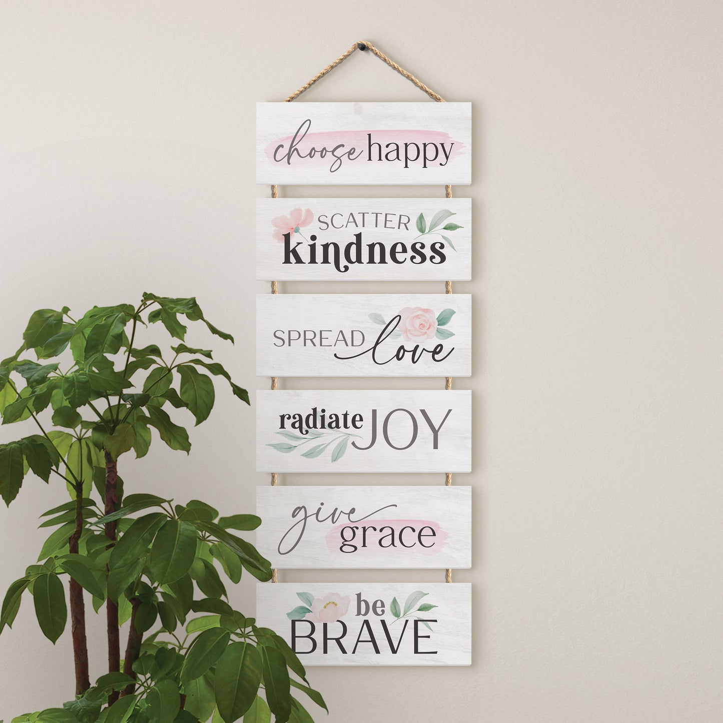 Choose Happy, Scatter Kindness..Hanging Sign