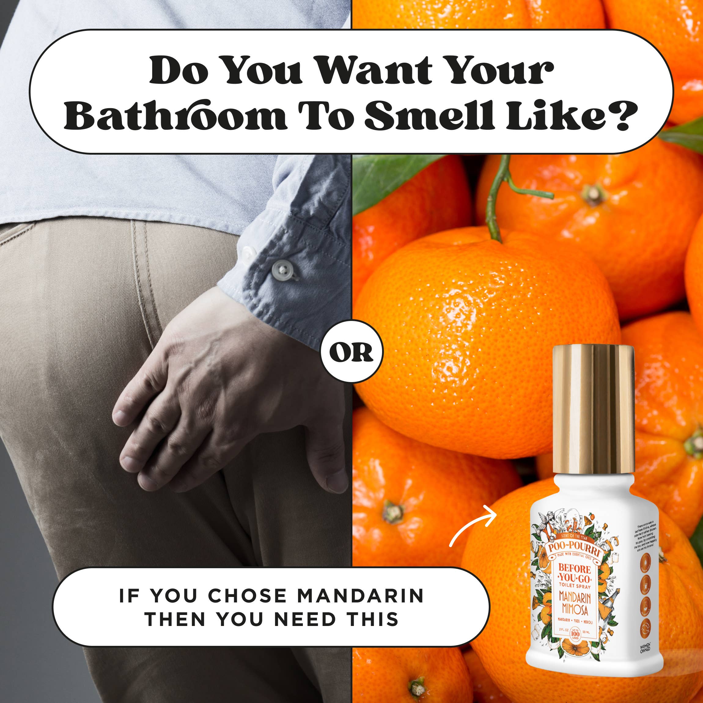 Poo~Pourri Mandarin Mimosa 2oz Spray