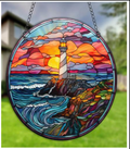 Lighthouse Acrylic Suncatcher