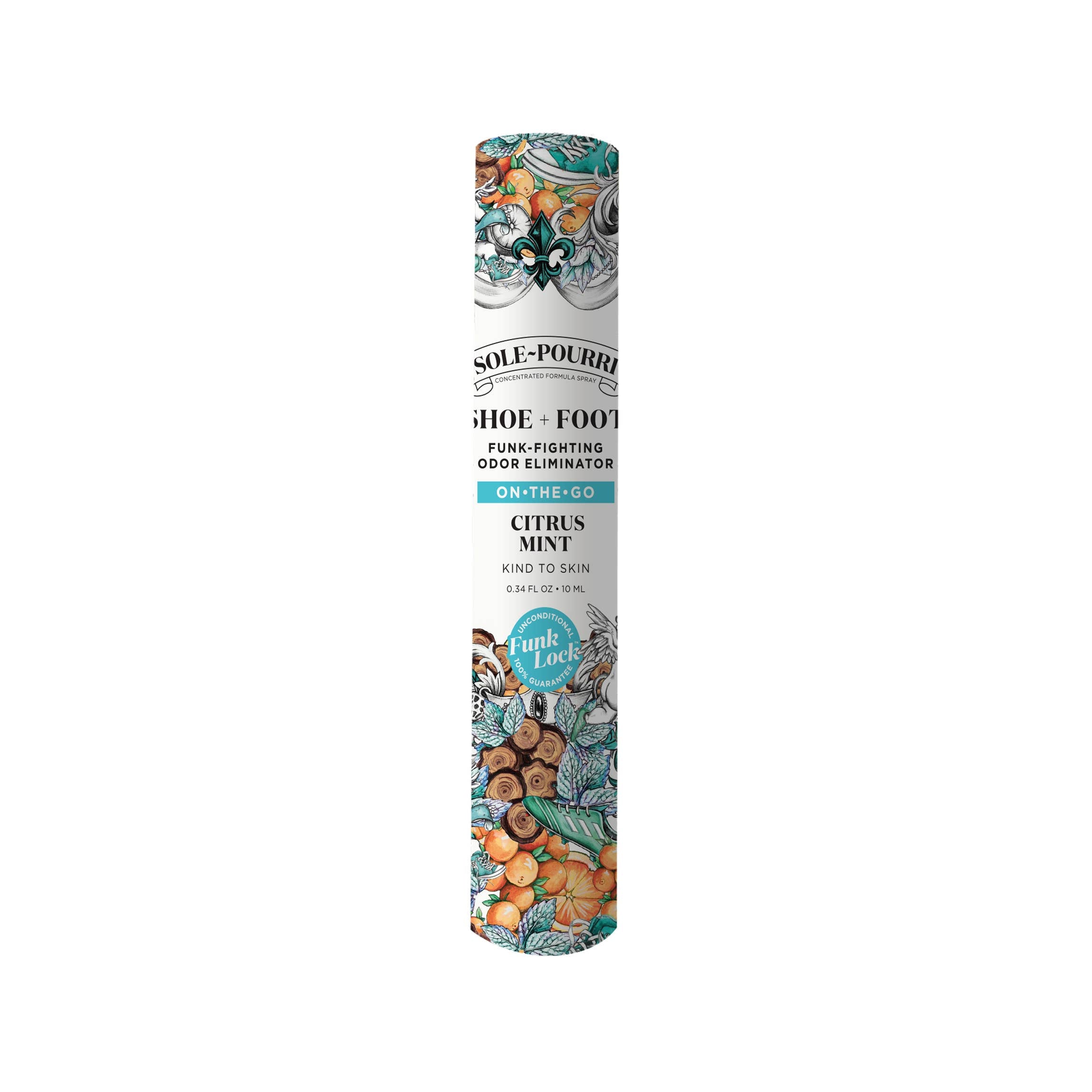 Pourri Shoe + Foot Odor Eliminator Citrus Mint