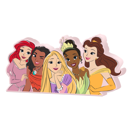 Disney Princess Friends Pose Wall Sign