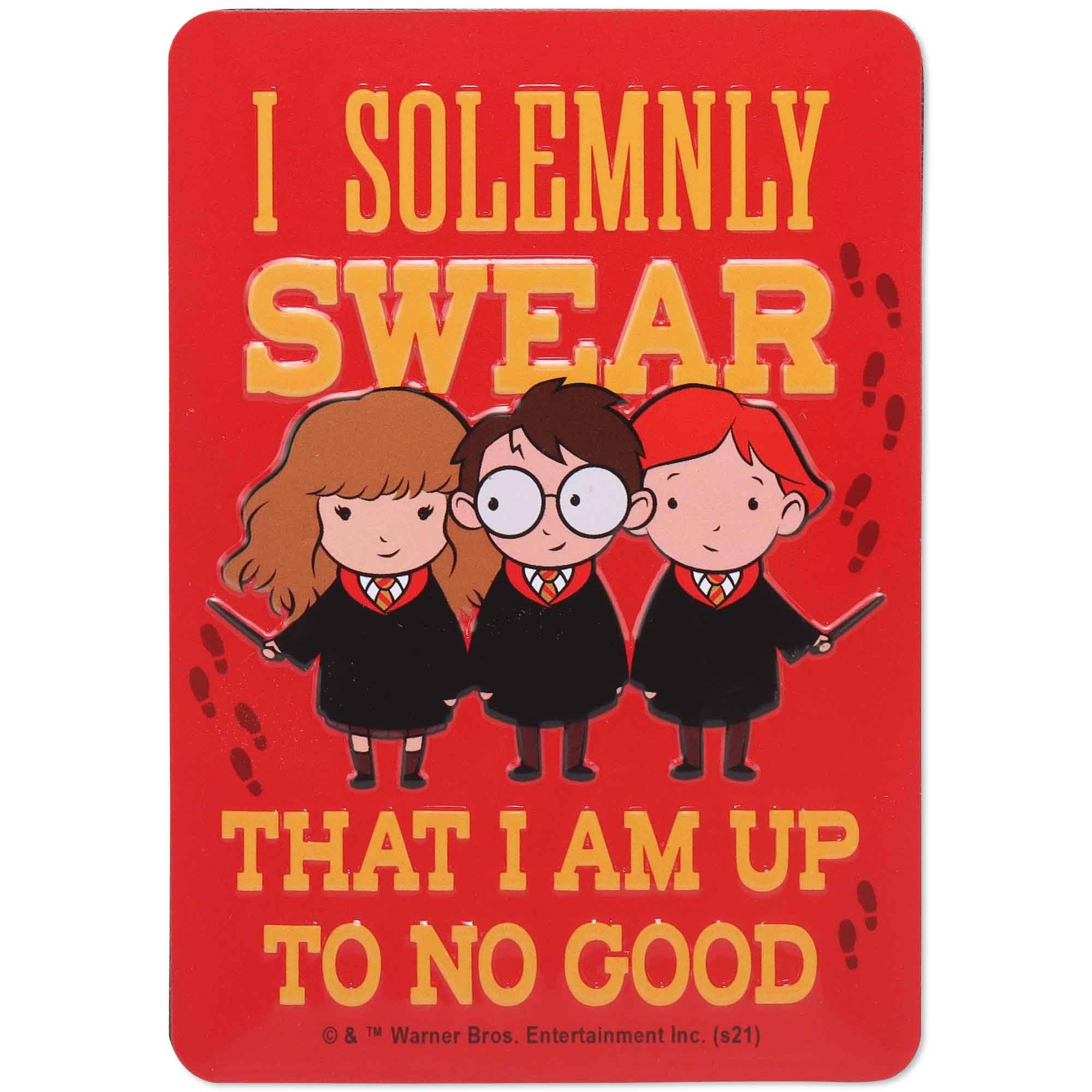 I Solemnly Swear That I Am Up to No Good Harry Potter Magnet
