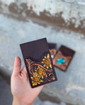 Daisy Leather Credit Card Wallet  