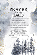 Prayer For My Dad Wood Plaque