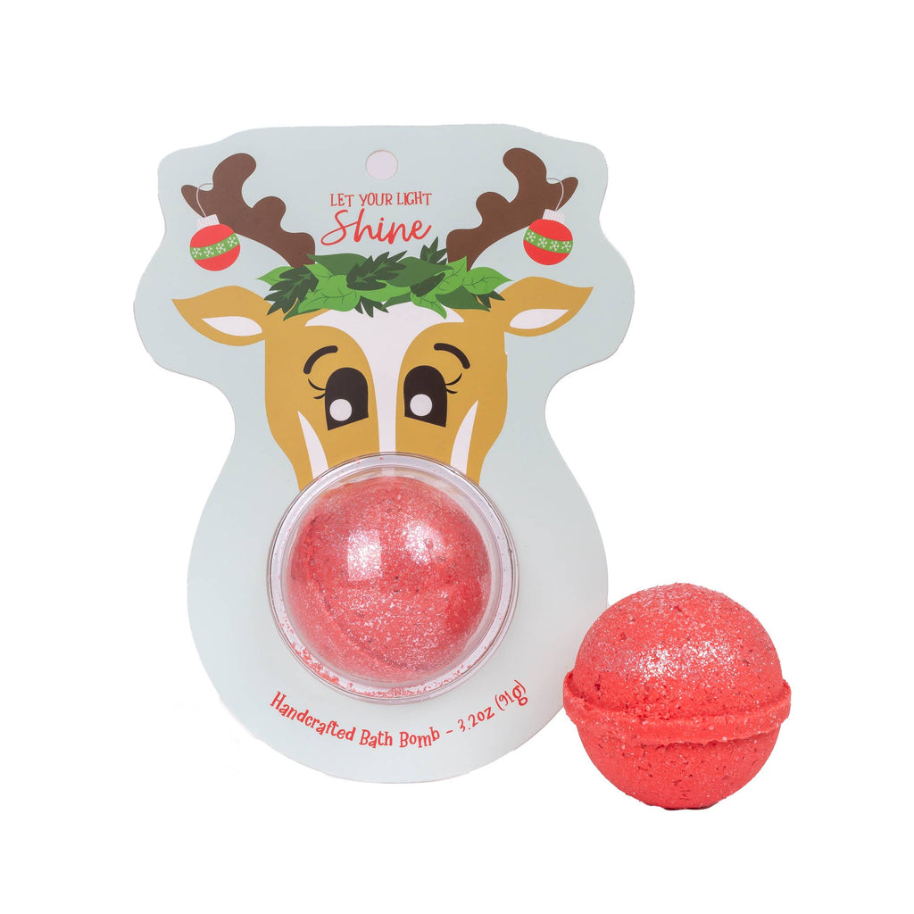 Reindeer Clamshell Bath Bomb