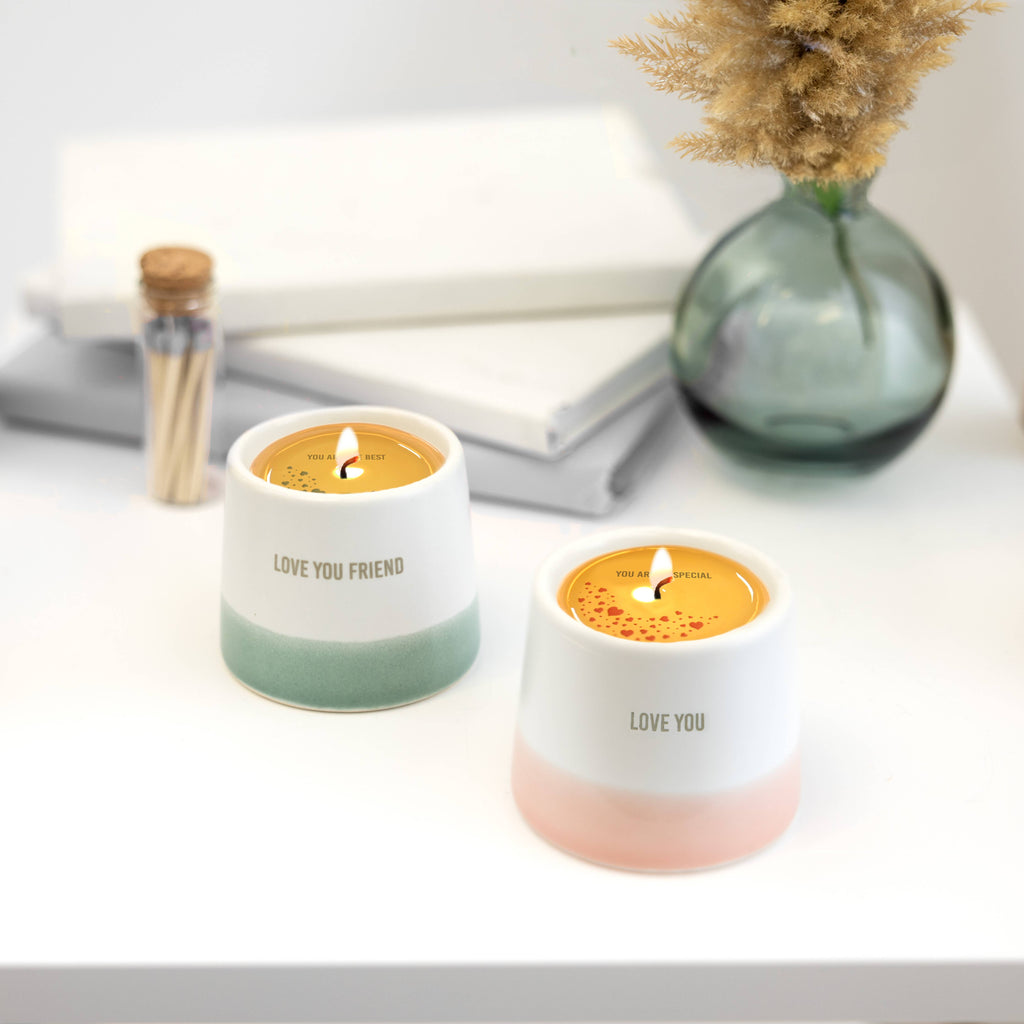 Love You Friend Candle
