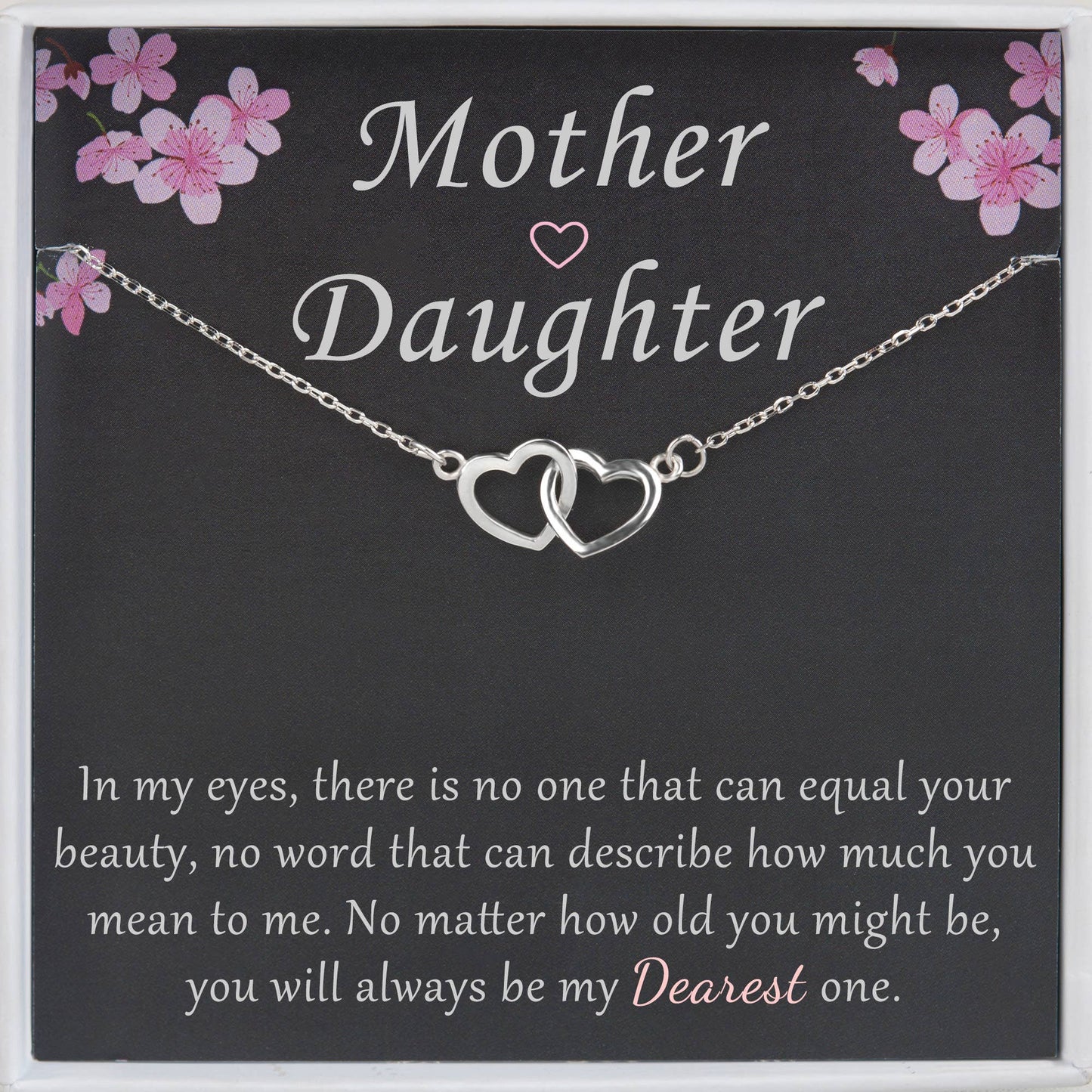Mother and Daughter Necklace