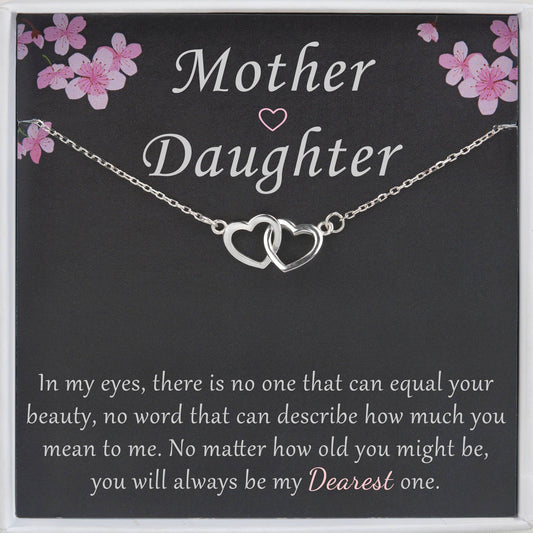 Mother and Daughter Necklace