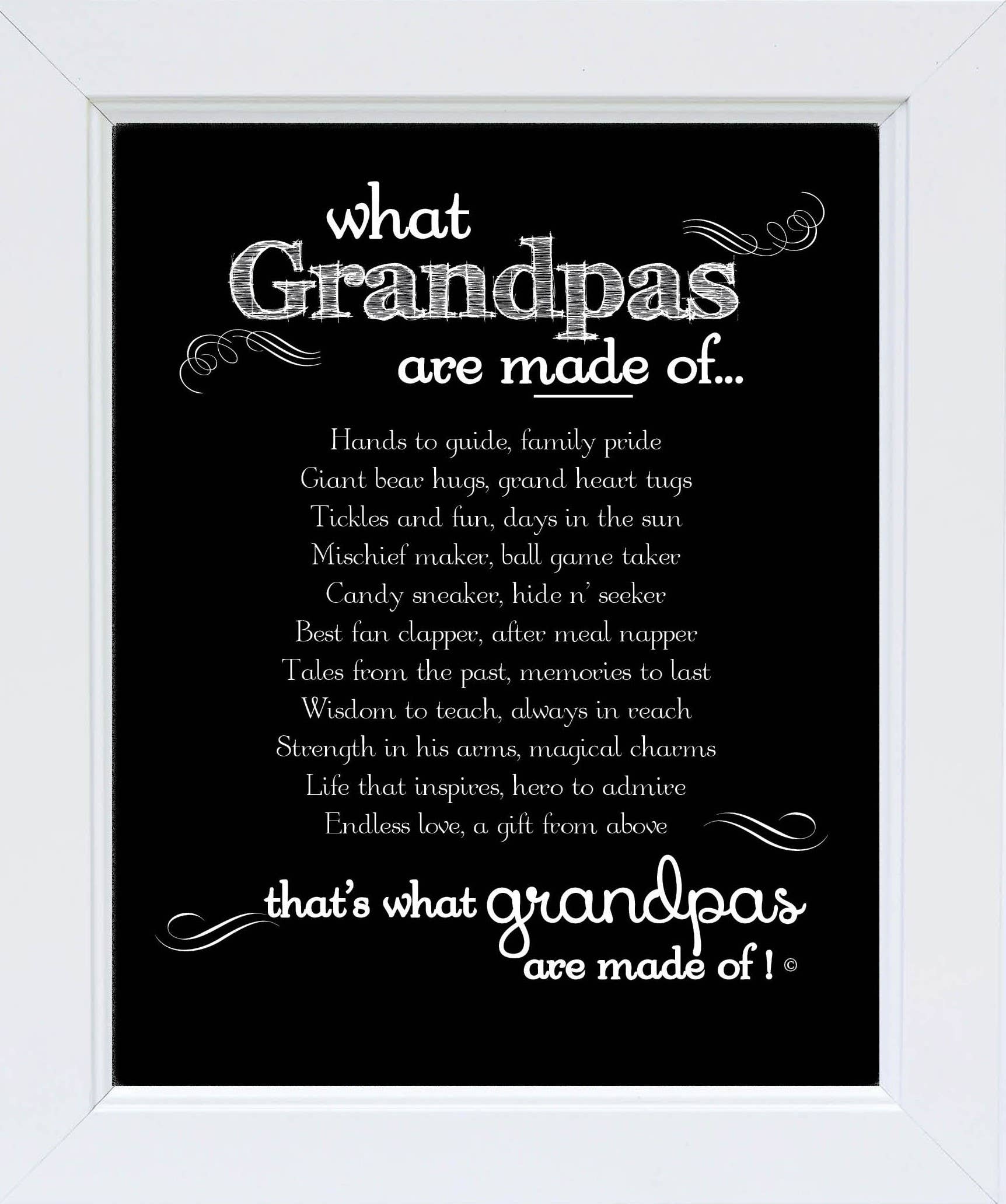 What Grandpas are Made of Frame