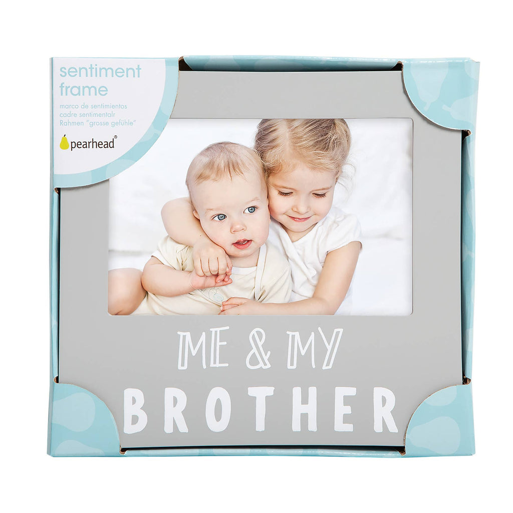 Me and My Brother Sentiment Picture Frame