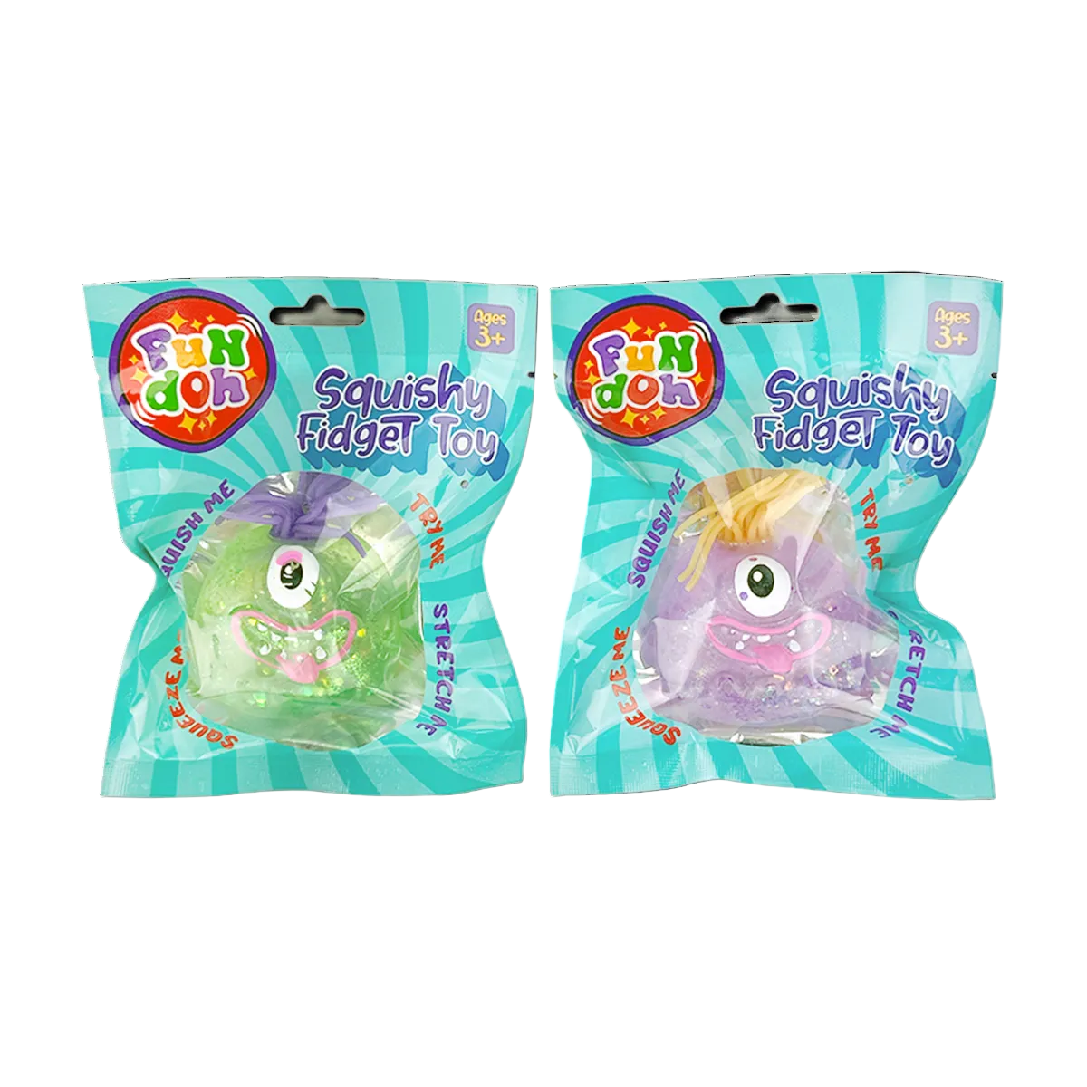 Fun Doh Squish and Squeeze Gummy Fidget Toy