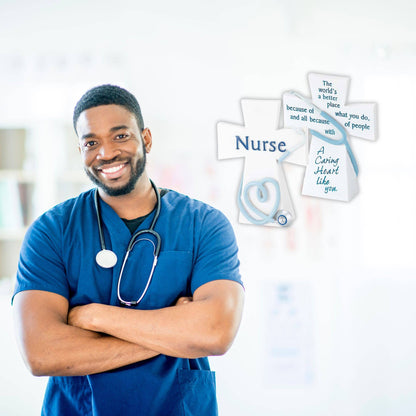 Nurse a Caring Heart Cross
