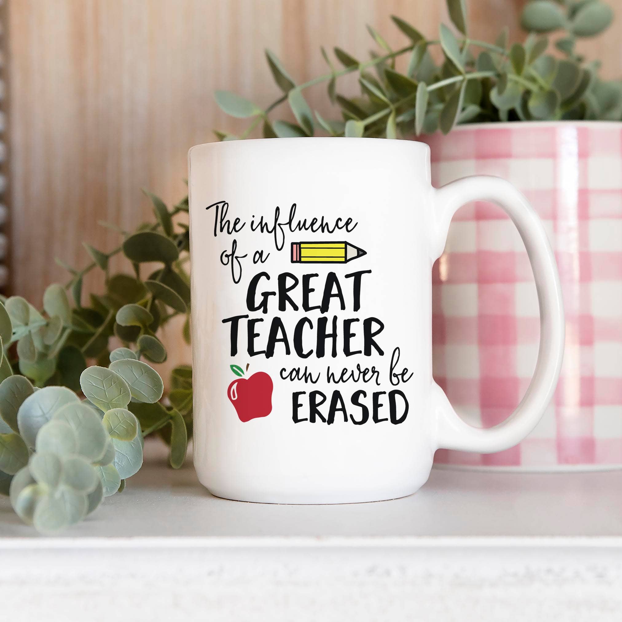 The Influence of a Great Teacher Ceramic Mug