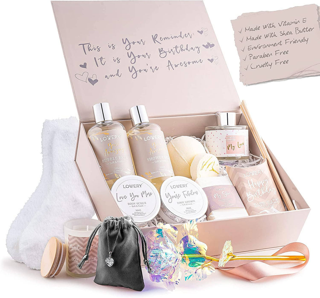 Happy Birthday Bath Spa Gift Basket