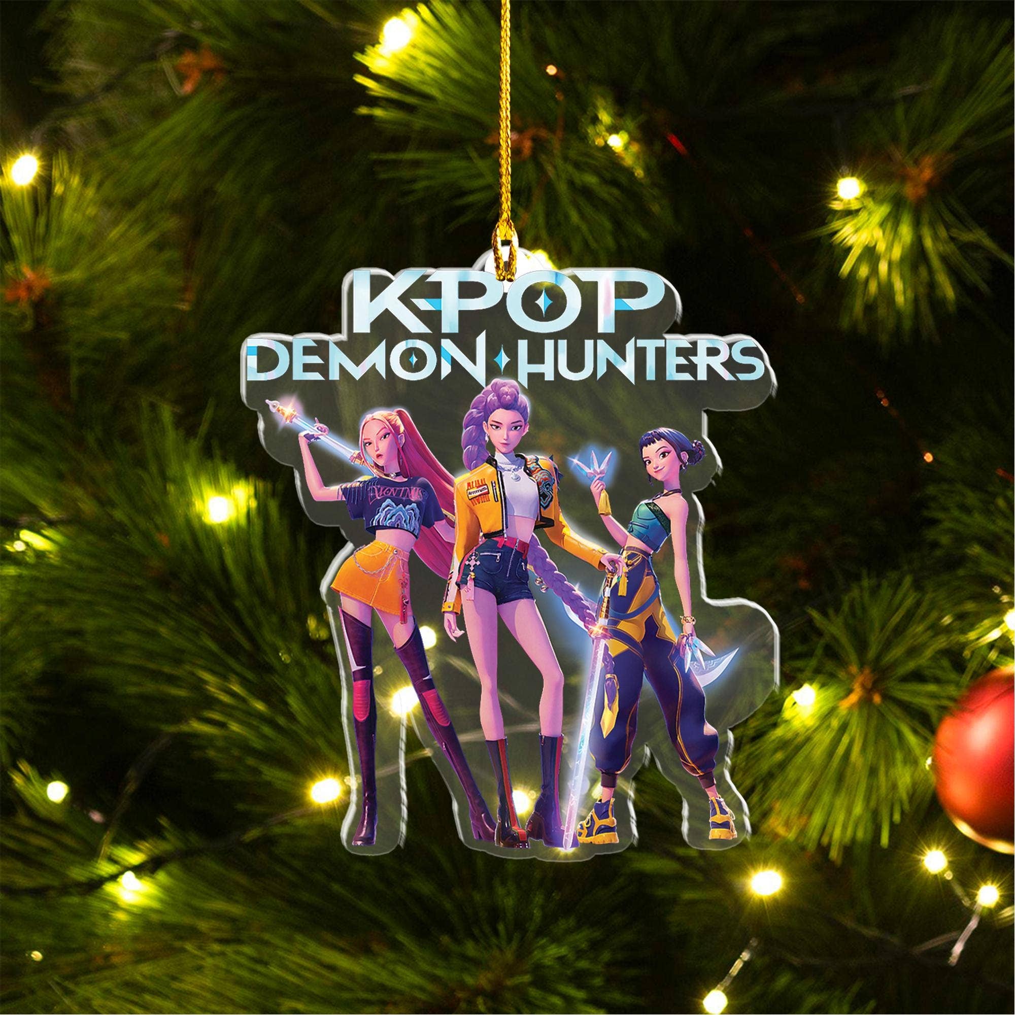 Demon Hunters Acrylic Ornament