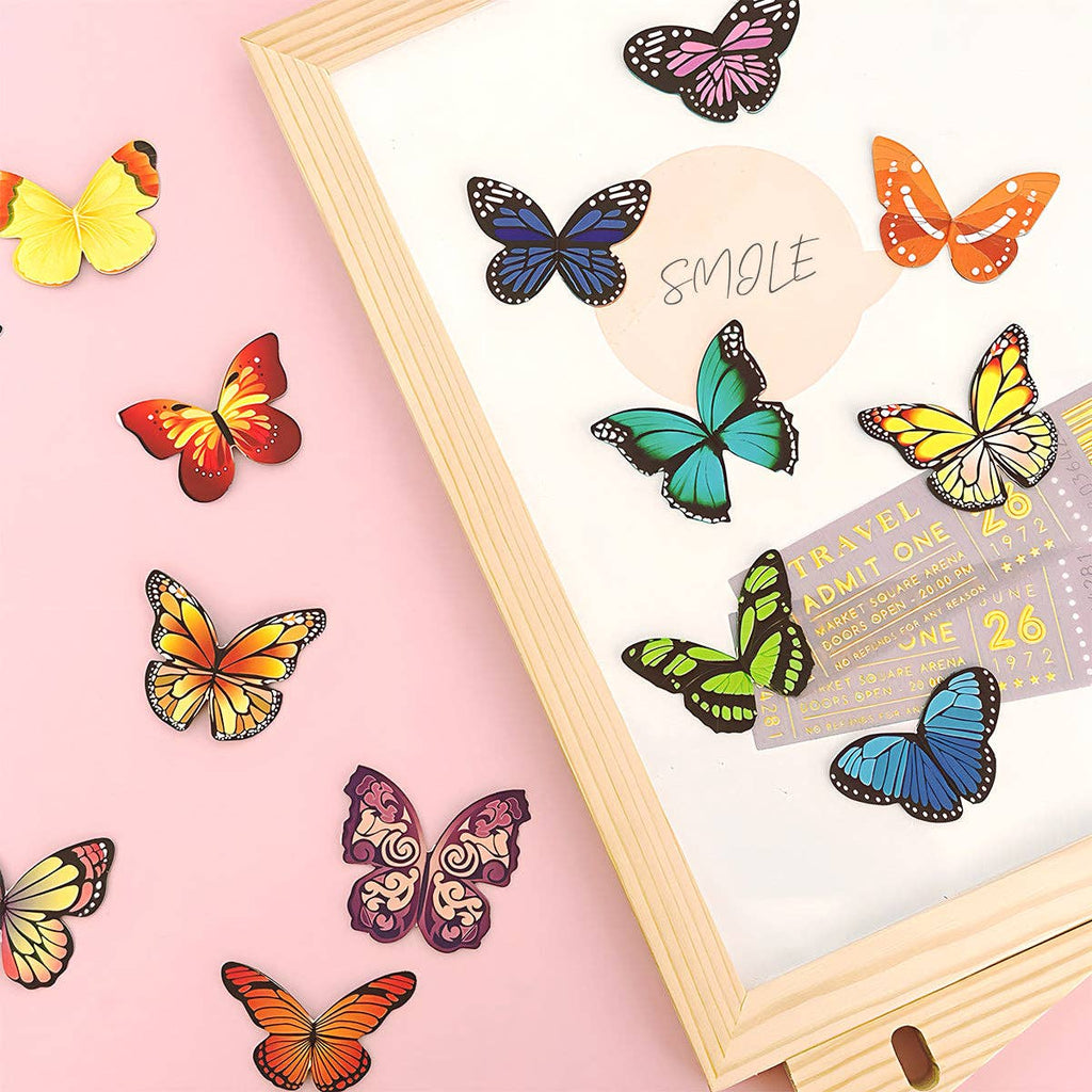 Magnetic Butterfly Bookmarks