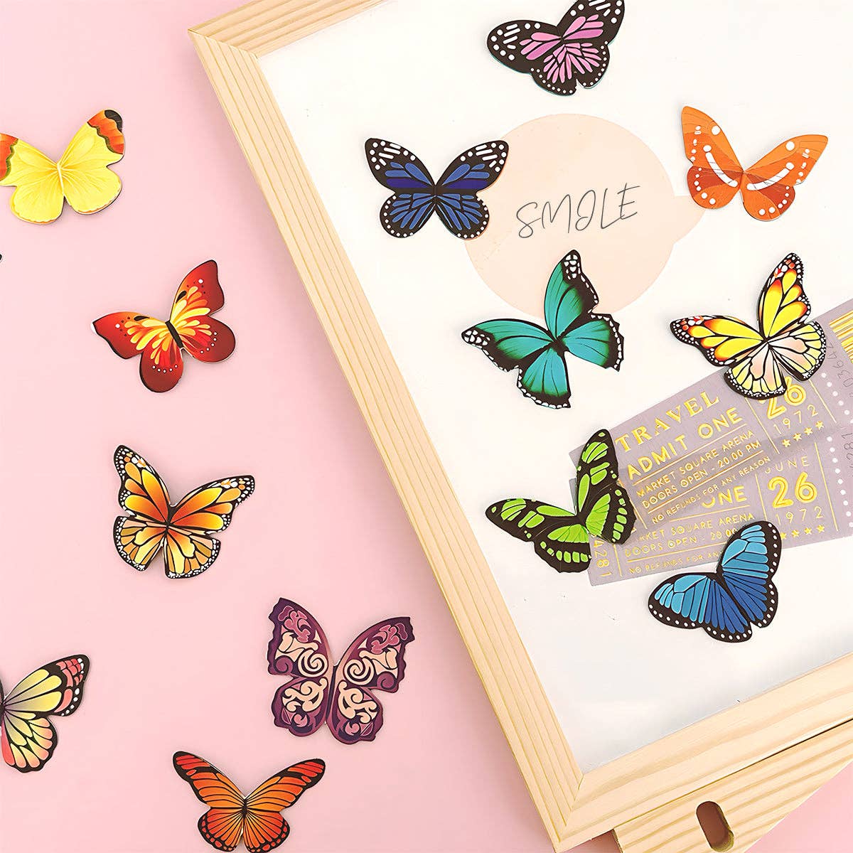 Magnetic Butterfly Bookmarks