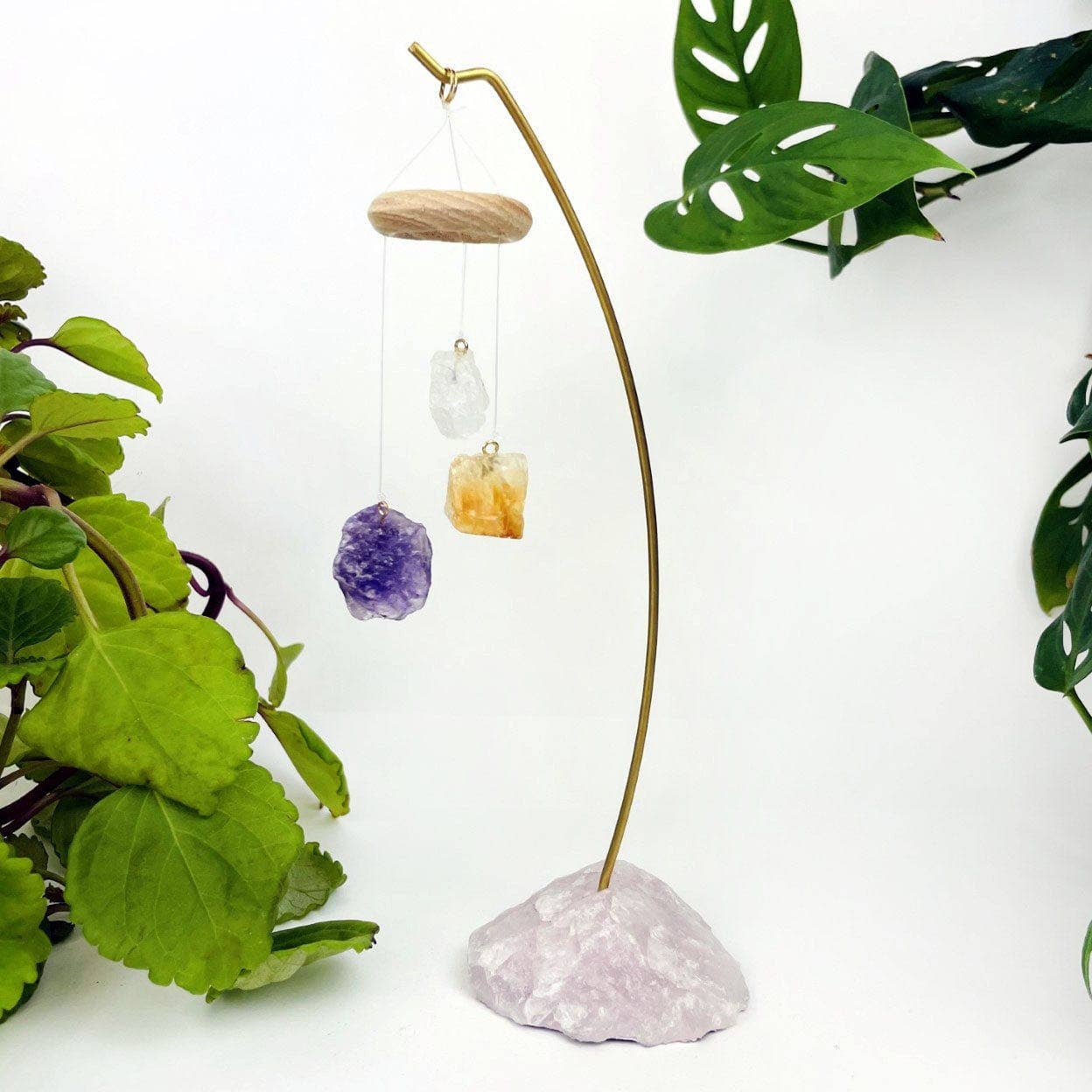 Crystal Eye Catcher Desktop Hanging Gemstones