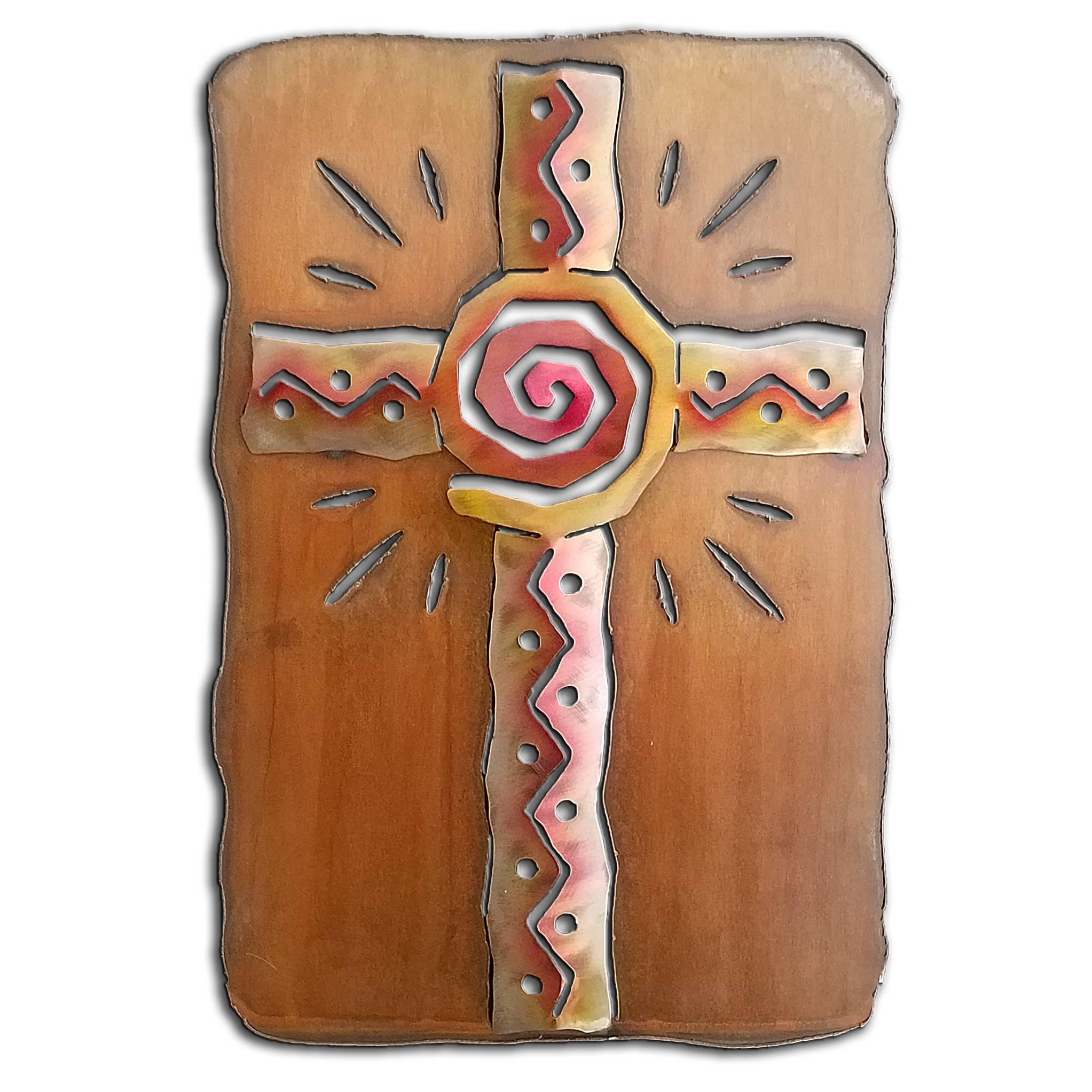 Cross With Southwest Cut Outs
