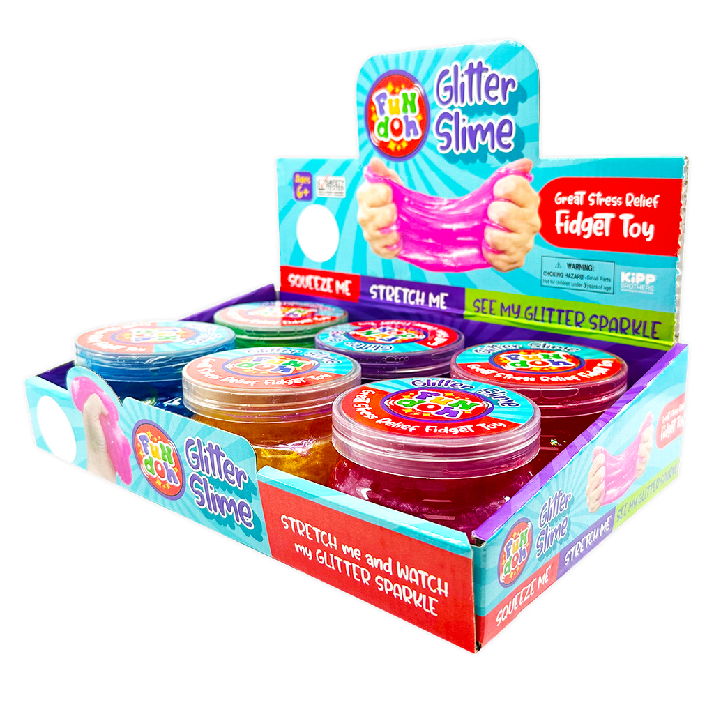 So Much Fun! Fun Doh Fidget Glitter Slime