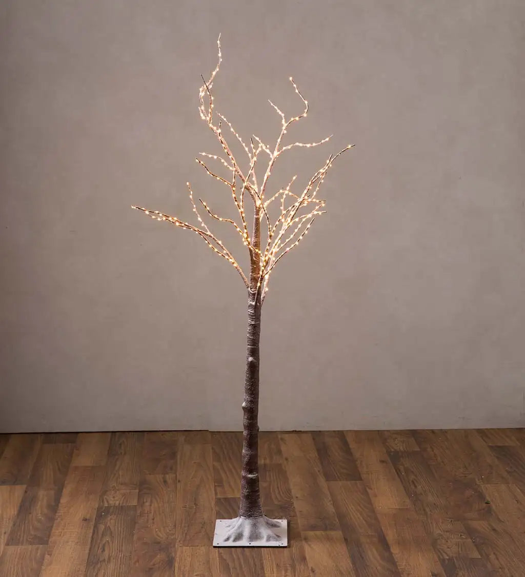 Indoor/Outdoor Lighted Birch Tree