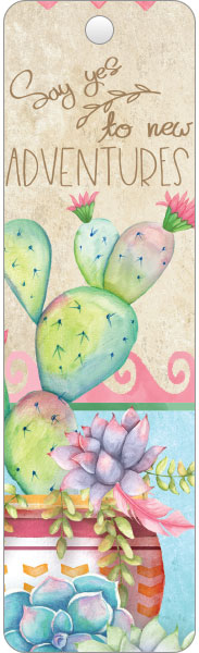 Say Yes To New Adventures Bookmark