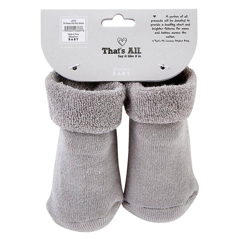 Peace Out Socks