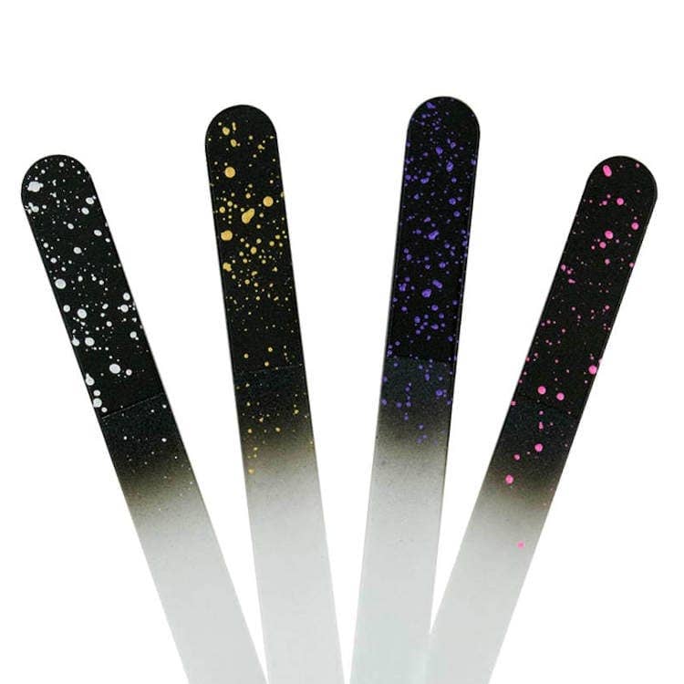 Galaxy Purple: Glass Nail File Medium