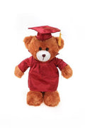 Graduation Brown Plush Bear