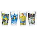 Star Trek 4pc. Pint Glass Set
