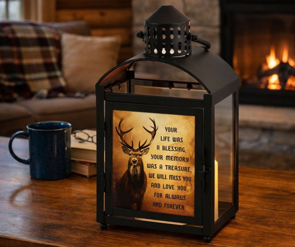 Your Life Was A Blessing Memorial Lantern