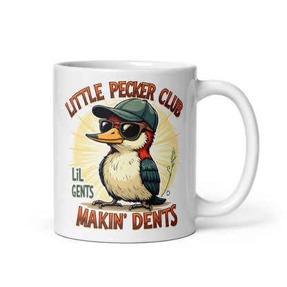 Little Peckers Club Mug: 11 oz
