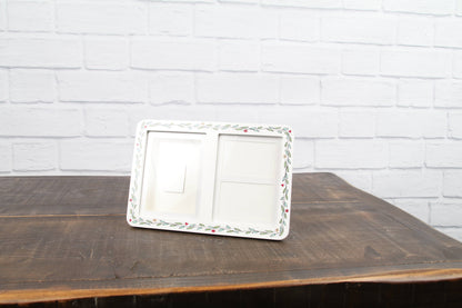 Baby Handprint Double Frame