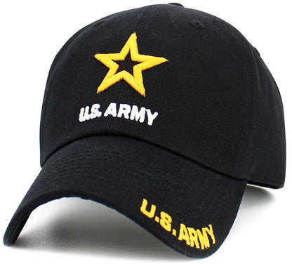 US Army Washed Cotton Baseball Cap