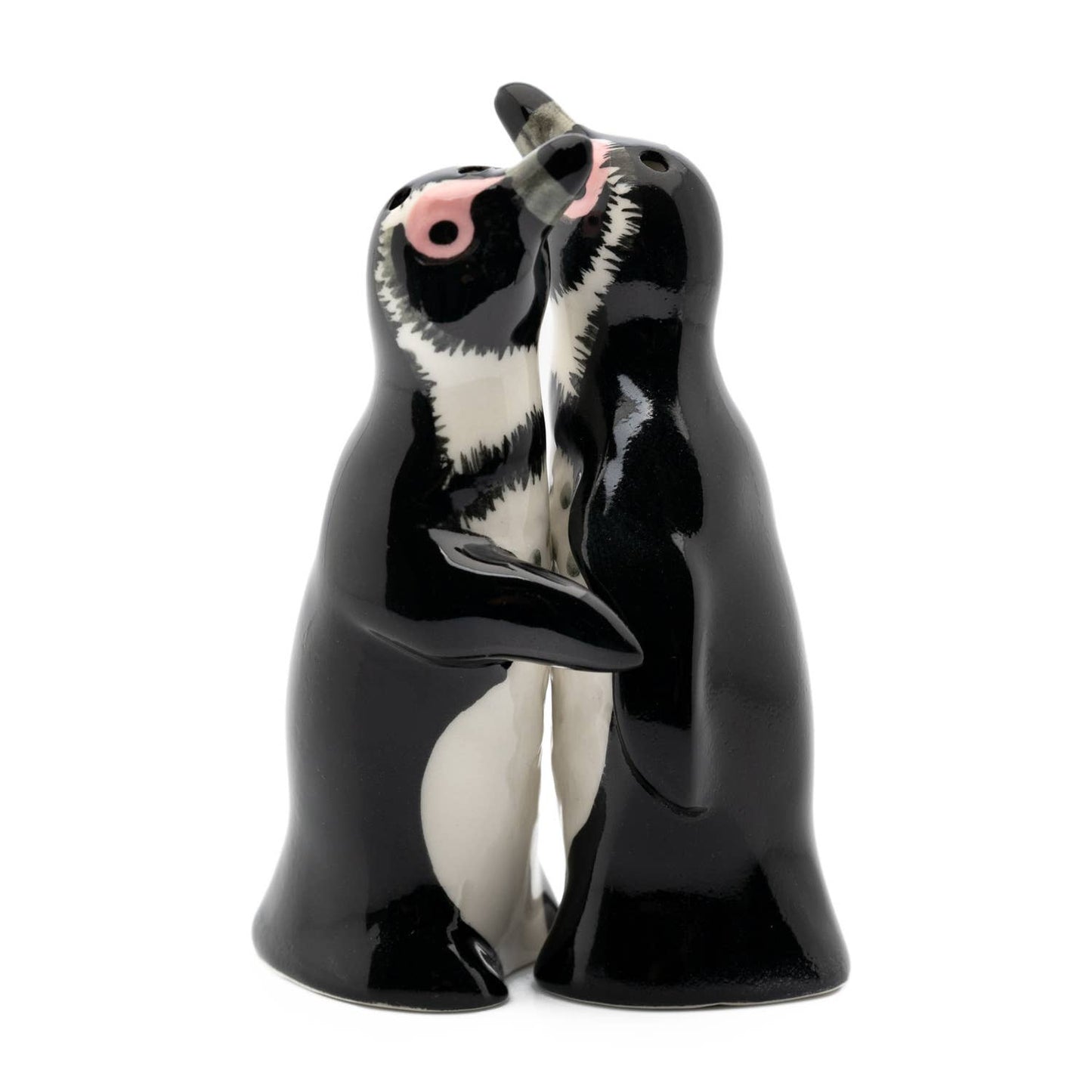African Penguins Hugging Salt & Pepper Shaker - 2 pc set