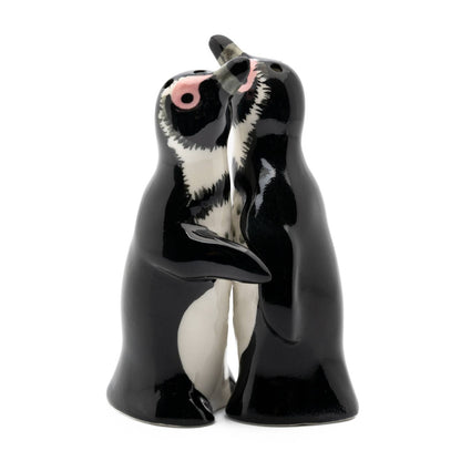 African Penguins Hugging Salt & Pepper Shaker - 2 pc set