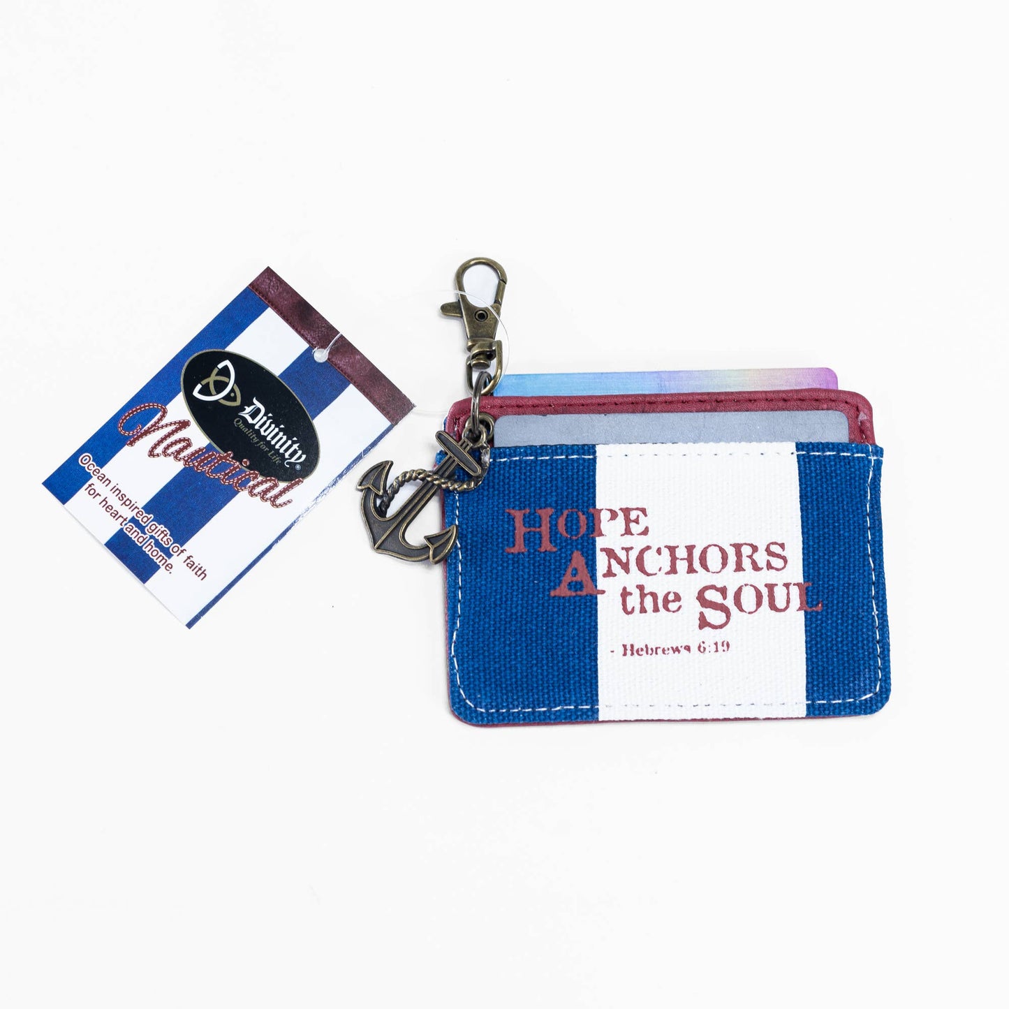 Hope Anchors the Soul ID Holder