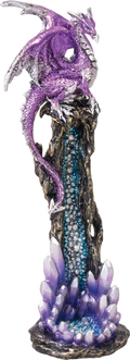 Purple Dragon Tower Incense Burner