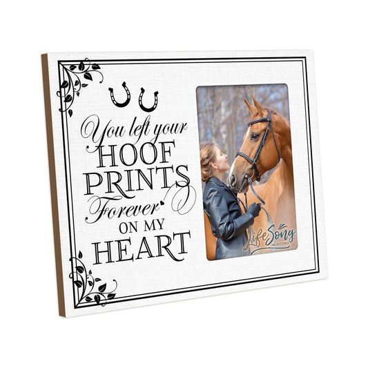 Pet Horse Memorial Keepsake Photo Frame