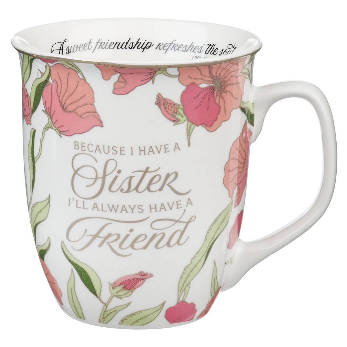 Because I Have A Sister I'll Always a Friend Prov. 27:9 Mug