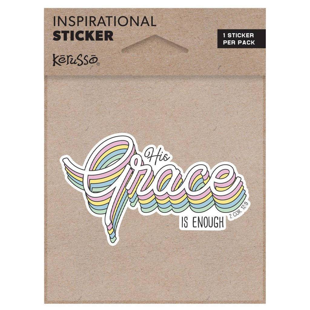 His Grace Sticker